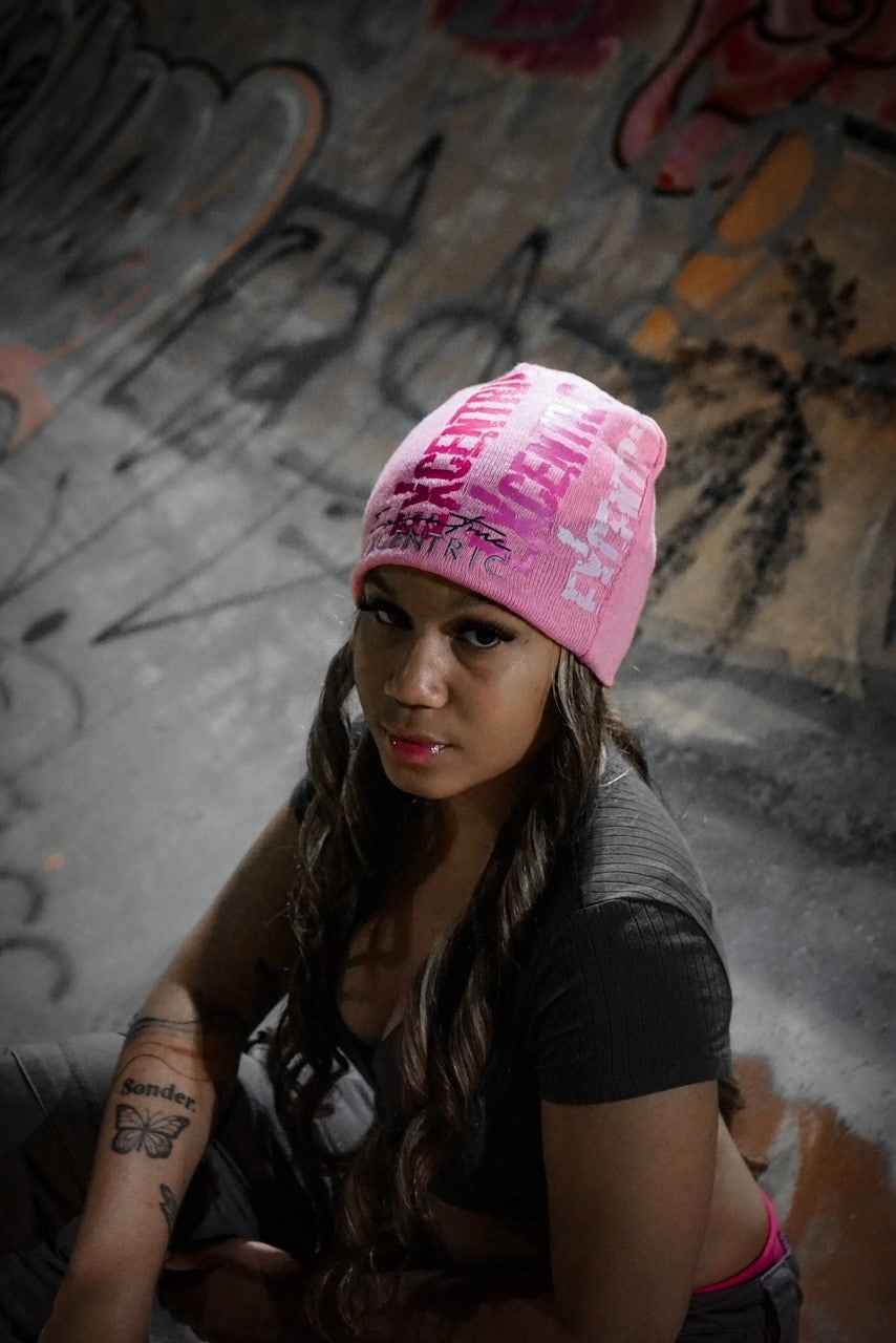 Shades of Pink Reversible Beanie